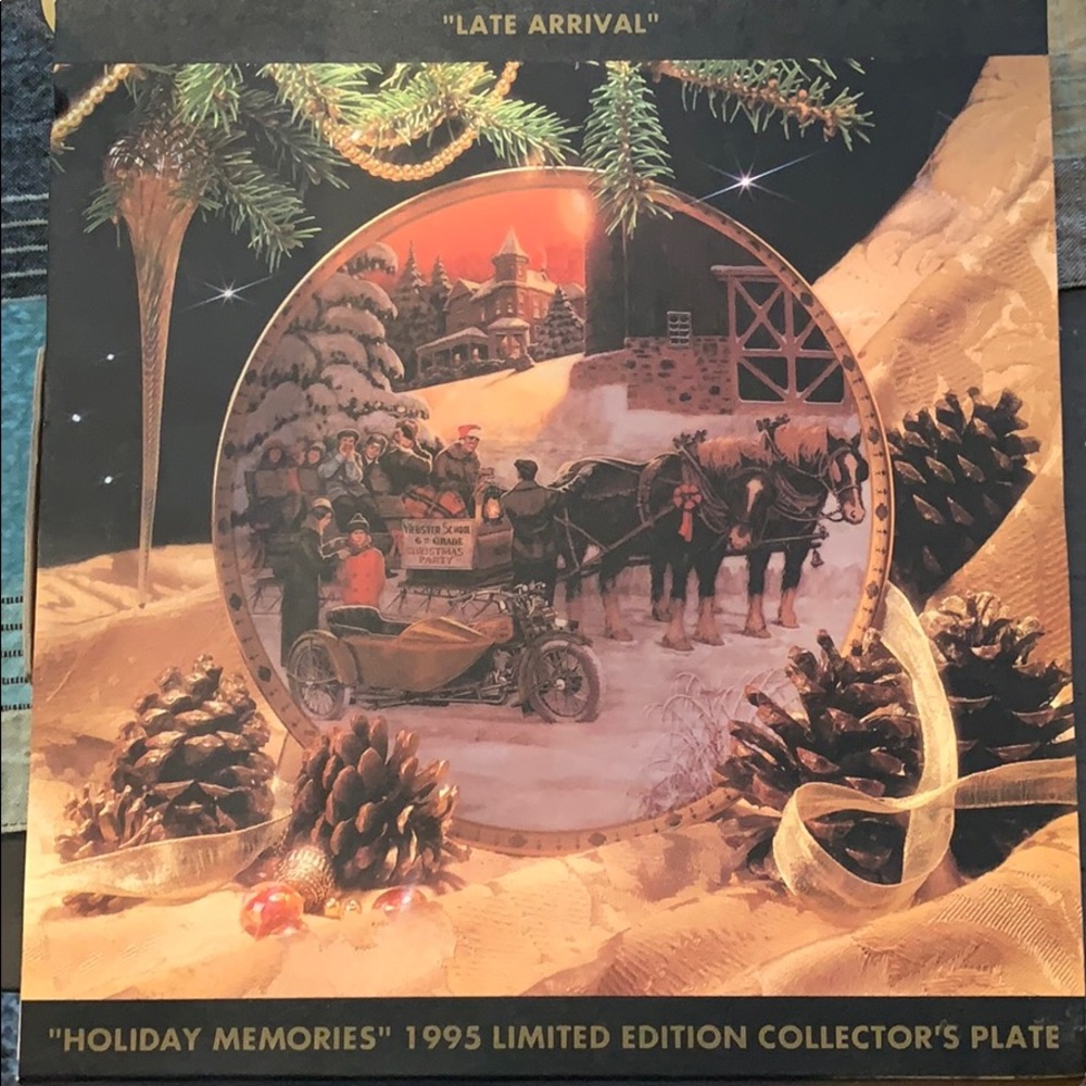 Harley-Davidson Holiday Plate